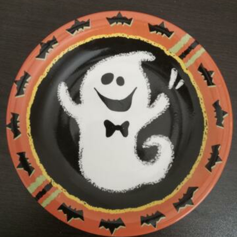 Spooky Ghost plate